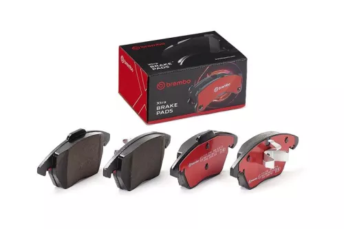 Brake Pad Set, disc brake BREMBO P 61 076X)