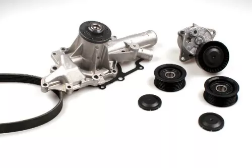 Water Pump + V-ribbed Belt Kit HEPU PK15380)