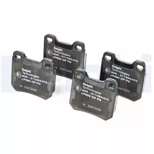 Brake Pad Set, disc brake DELPHI LP590)