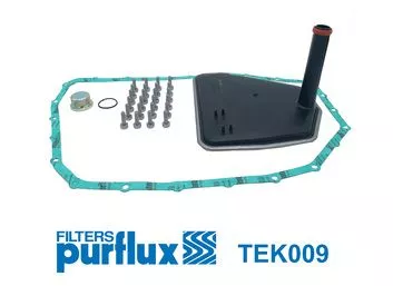 Hydraulic Filter Kit, automatic transmission PURFLUX TEK009)