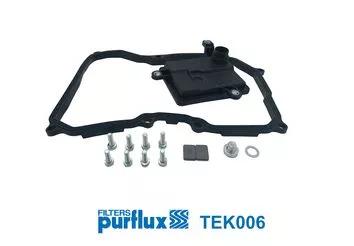 Hydraulic Filter Kit, automatic transmission PURFLUX TEK006)