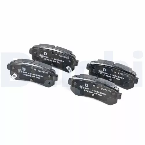 Brake Pad Set, disc brake DELPHI LP2303)