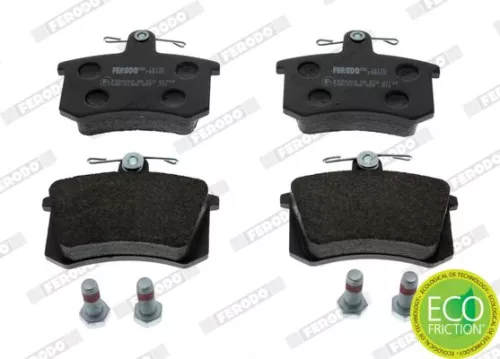 Brake Pad Set, disc brake FERODO FDB222)