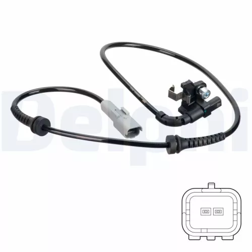 Sensor, Radgeschwindigkeit DELPHI SS20694)