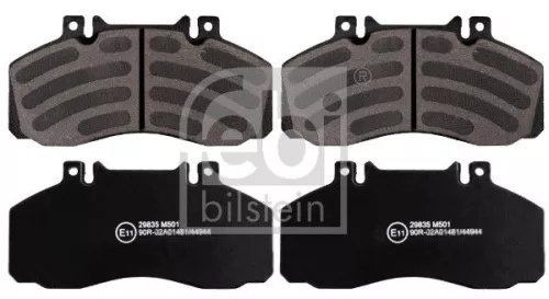 Brake Pad Set, disc brake FEBI BILSTEIN 16566)