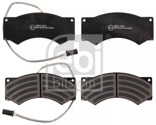 Brake Pad Set, disc brake FEBI BILSTEIN 16593)