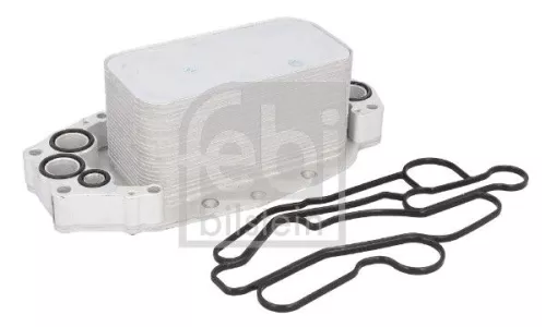 Oil Cooler, engine oil FEBI BILSTEIN 185299)