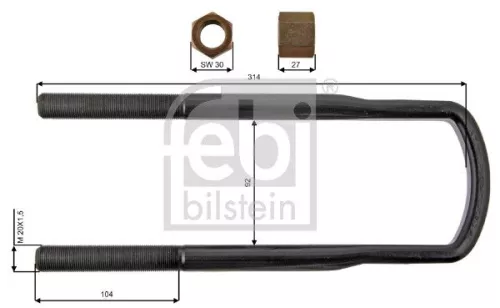 Spring Clamp FEBI BILSTEIN 39173)