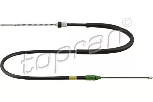 Cable Pull, parking brake TOPRAN 700 919)