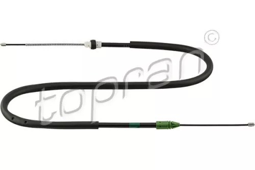 Cable Pull, parking brake TOPRAN 700 920)