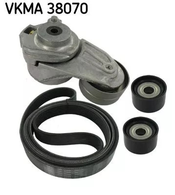 V-ribbed Belt Set SKF VKMA 38070)
