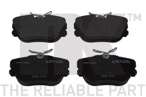 Brake Pad Set, disc brake NK 229937)