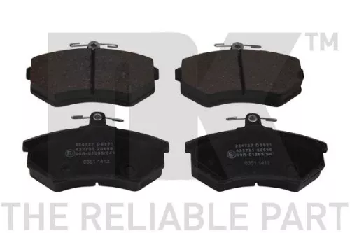 Brake Pad Set, disc brake NK 224727)