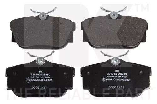 Brake Pad Set, disc brake NK 224752)