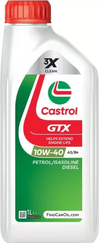 Motoröl Castrol 10W40 GTX 15F8FC CASTROL 15F8FE)