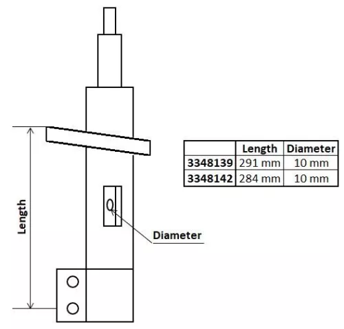 Stoßdämpfer KYB 3348139)