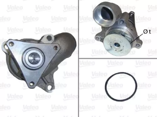 Water Pump, engine cooling TEDGUM 506976)