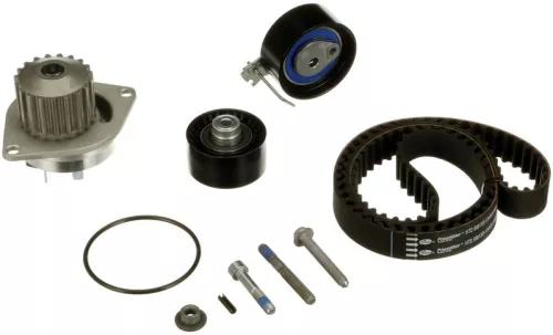 Water Pump & Timing Belt Kit GATES KP35581XS)