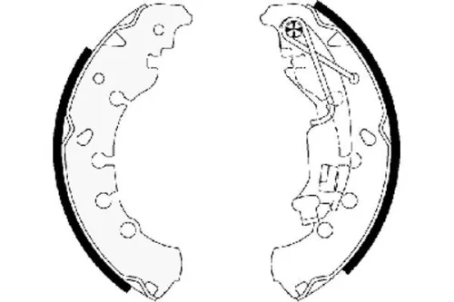 Brake Shoe Set TEXTAR 91065300)