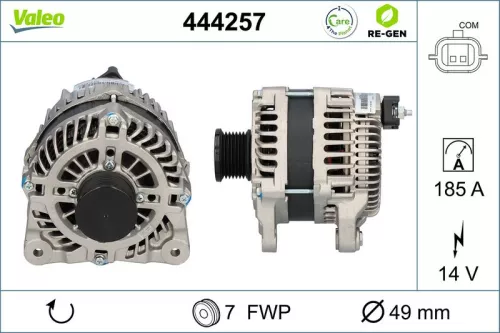Alternator VALEO 444257)