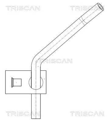 Hydraulic Hose, steering TRISCAN 8516 29013)