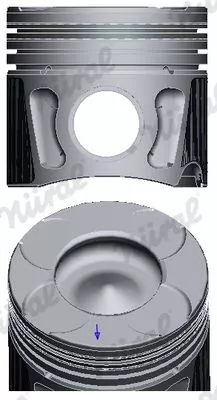 Kolben NÜRAL 87-450500-00)