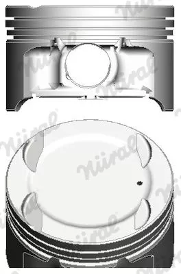 Piston NÜRAL 87-124800-00)