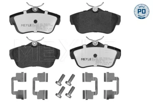 Brake Pad Set, disc brake MEYLE 025 245 7816/PD)