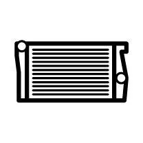 Radiator, engine cooling NRF 59134A)