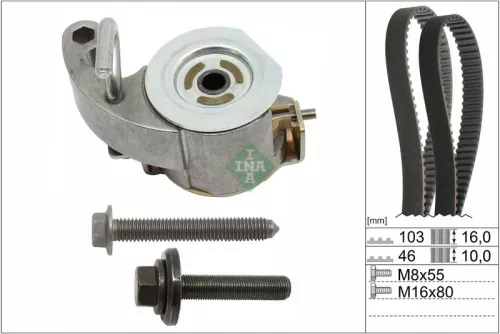 Timing Belt Kit Schaeffler INA 530 0945 10)