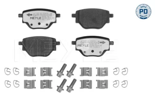 Brake Pad Set, disc brake MEYLE 025 261 9518/PD)